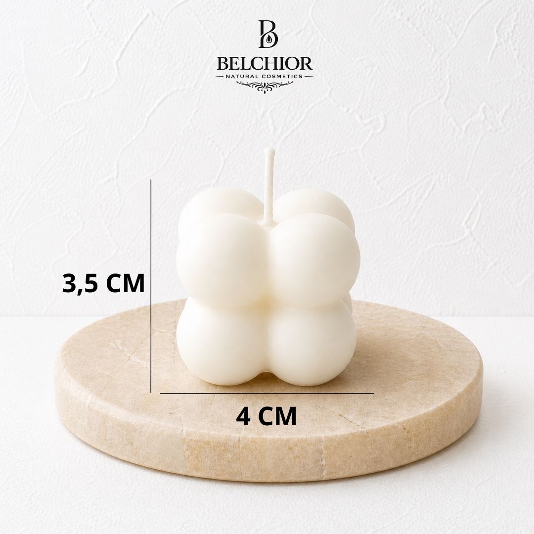 Vela Cubo Decorativa