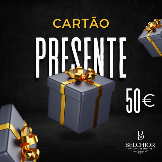 Cartão de presente Belchior Natural Cosmetics