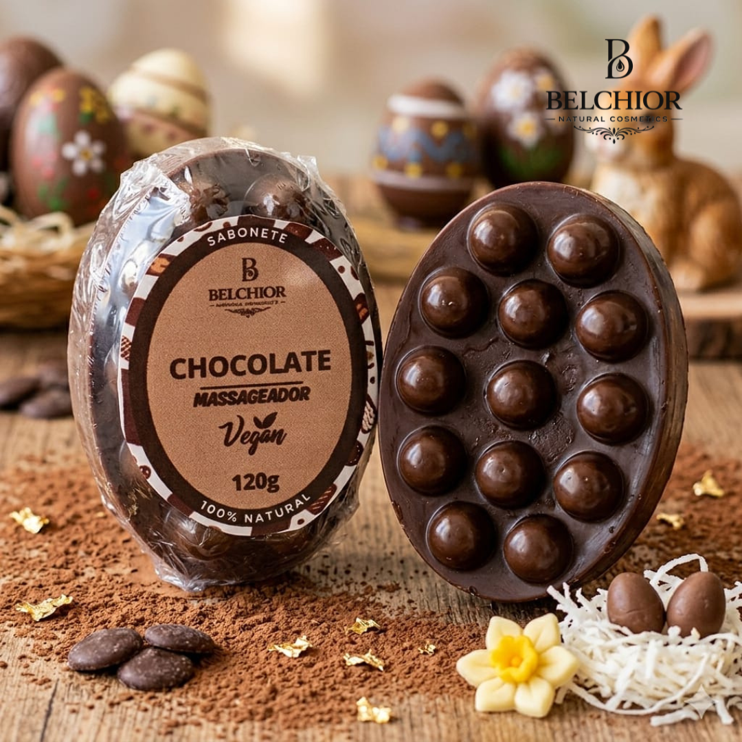 Sabonete Massageador de Chocolate – 120g
