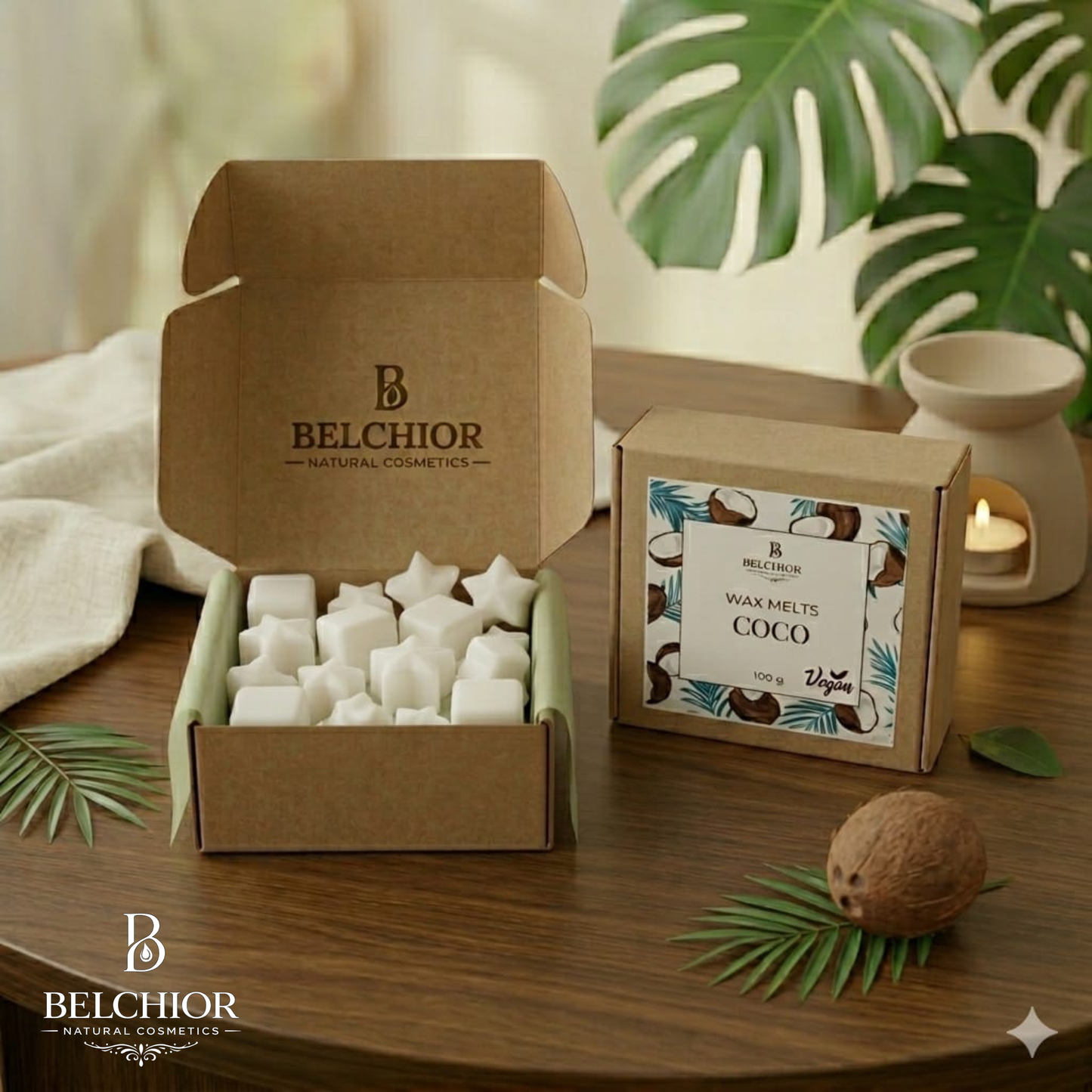 Wax Melts de Coco 100g