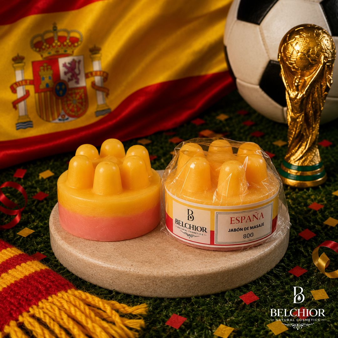 Sabonete Massageador Espanha 80g – Edição Limitada Copa do Mundo