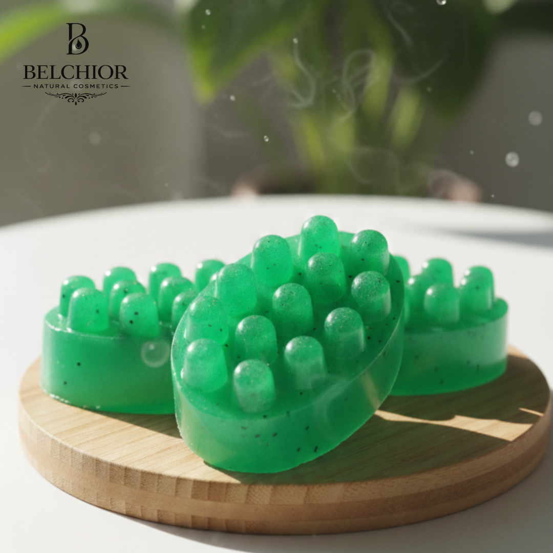 Sabonete Massageador de Limão & Aloe Vera 80g