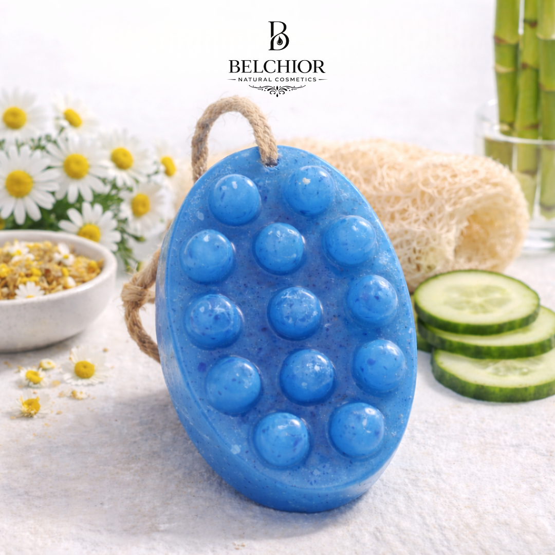 Sabonete Massageador Brisa do Oriente com Argila Azul 70g