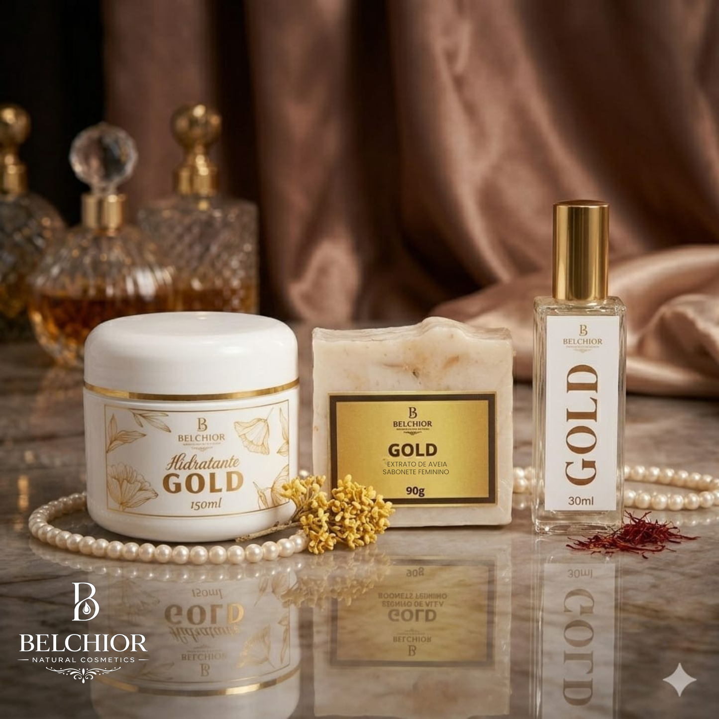 Kit Feminino Gold