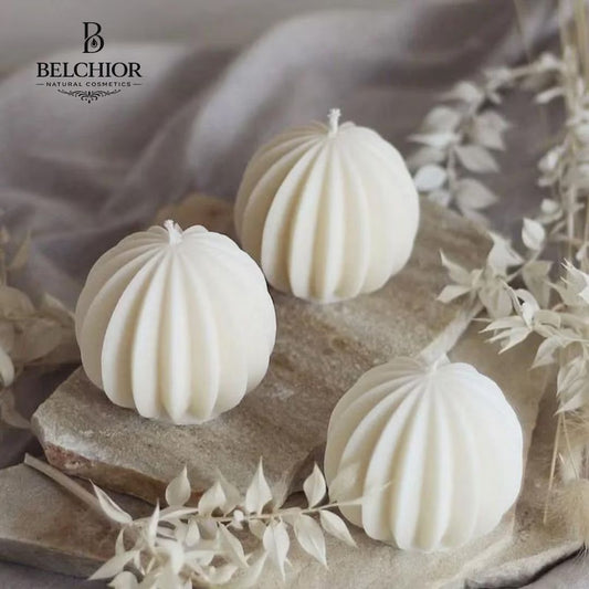 Vela Esfera 3D Decorativa