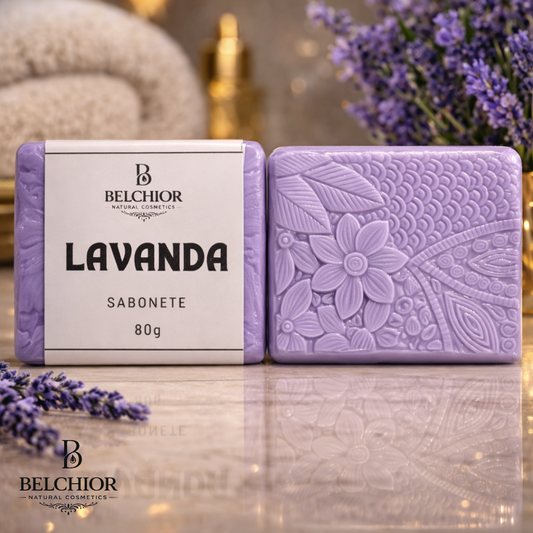Sabonete Natural de Lavanda 80g