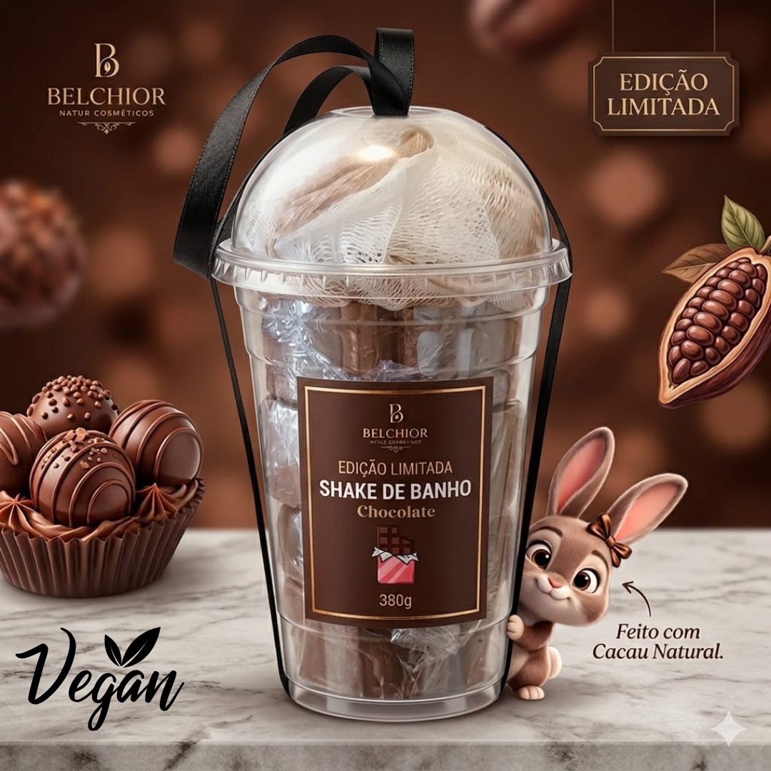Shake de Banho Chocolate – Edição Limitada de Páscoa - 380g