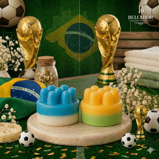 Kit Campeões do Mundo – Sabonetes Massageadores Naturais