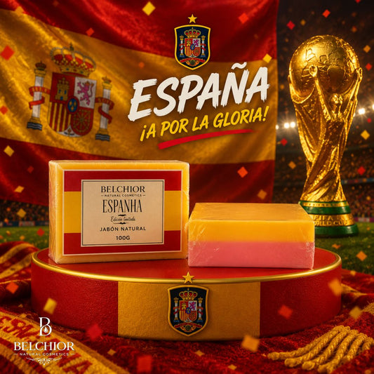 Sabonete Artesanal Espanha 100g – Edição Limitada Copa do Mundo