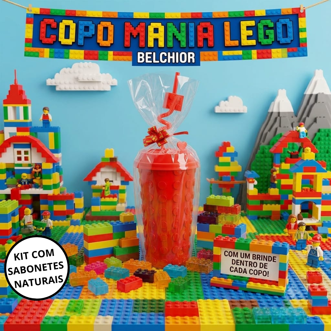 Copo Mania Lego Belchior 473ml