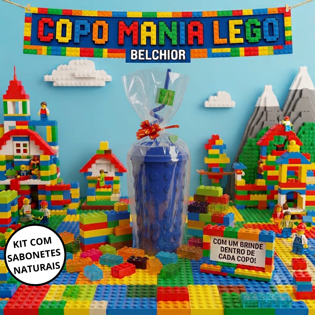 Copo Mania Lego Belchior 473ml