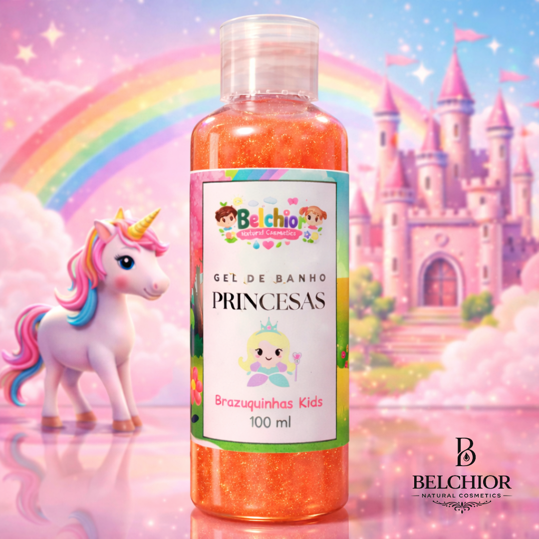 Gel de Banho Infantil Princesas – 100 ml