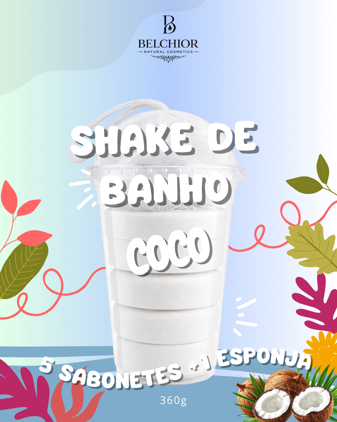 Shake de banho 360g