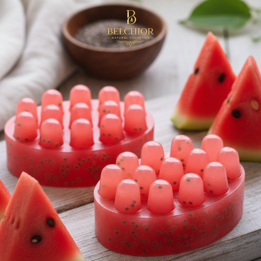Sabonete massageador de melancia 80g